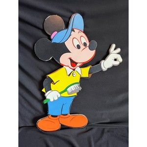 Disney Vintage 1980’s Pressed Cardboard Wall Hangings